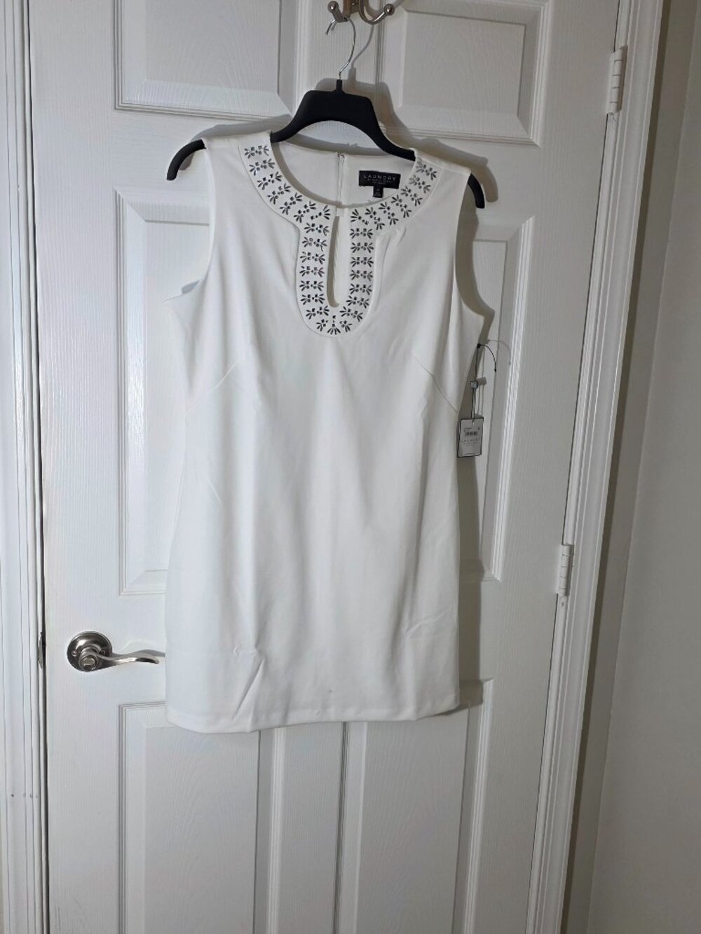 Laundry by Shelli Segal Women's Emma Embellished Mini Dress size medium This min - Picture 2 of 10
